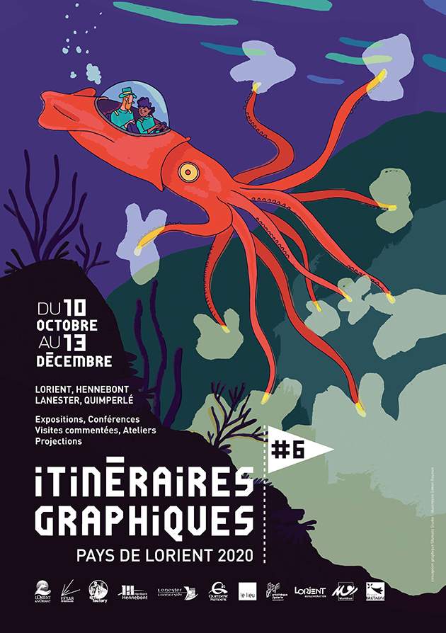 itineraires graphiques Lorient