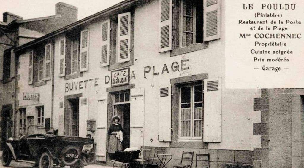 Buvette de la plage vers 1920